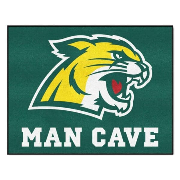 Northern Michigan Wildcats Man Cave All Star Rug 34 in. x 42.5 in 1 scaled