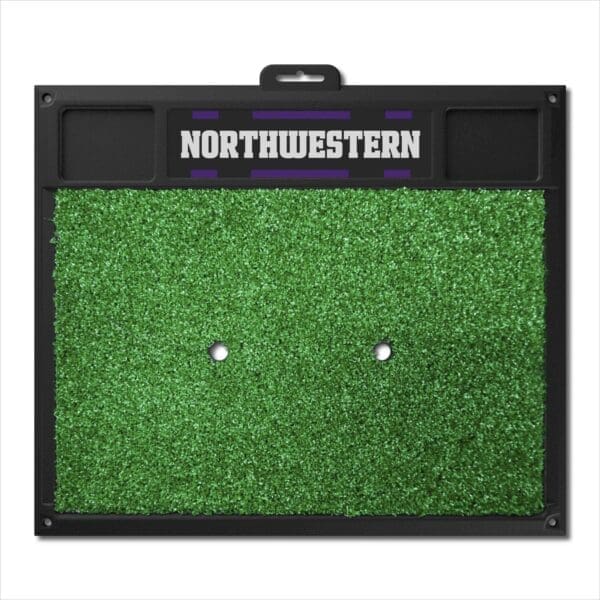 Northwestern Wildcats Golf Hitting Mat 1 scaled