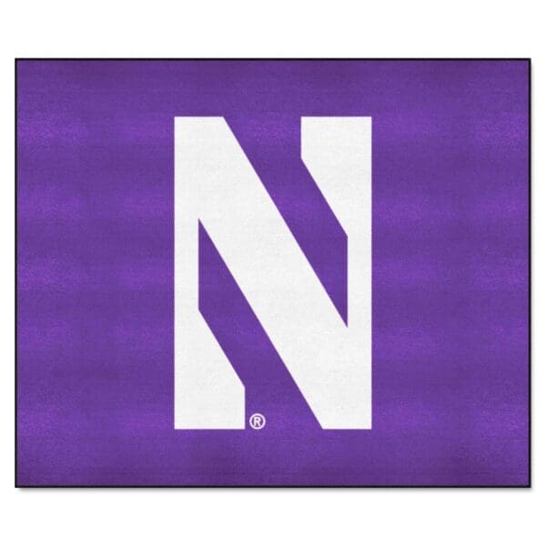 Northwestern Wildcats Tailgater Rug 5ft. x 6ft 1 scaled
