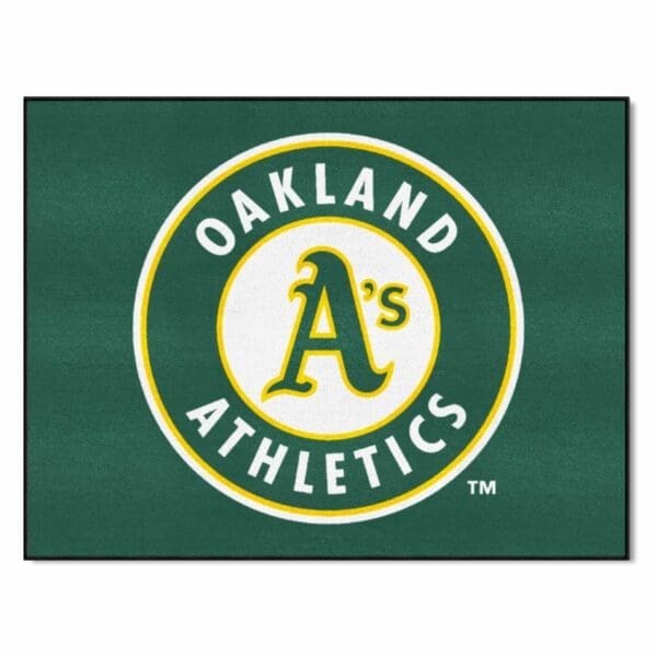 Oakland Athletics All Star Rug 34 in. x 42.5 in 1 1 scaled