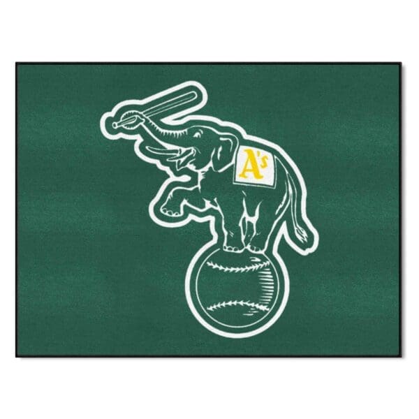 Oakland Athletics All Star Rug 34 in. x 42.5 in 1 scaled