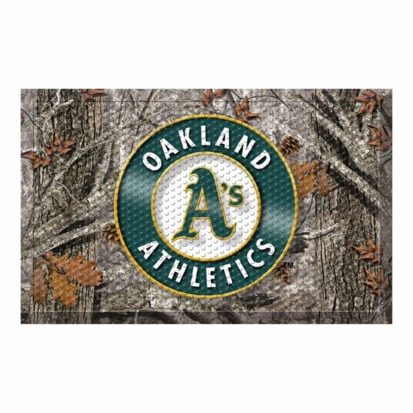Oakland Athletics Rubber Scraper Door Mat Camo 1 scaled