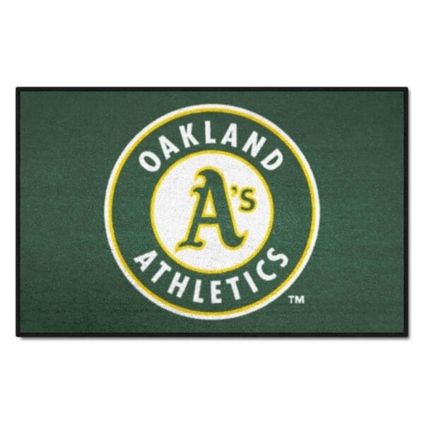 Oakland Athletics Starter Mat Accent Rug 19in. x 30in 1 2 scaled