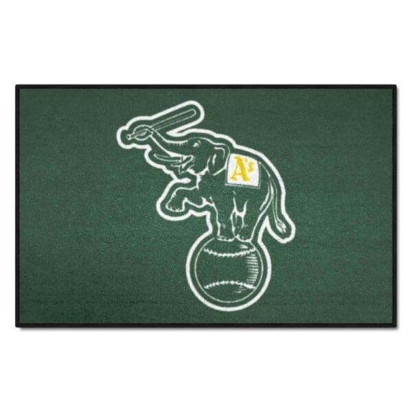 Oakland Athletics Starter Mat Accent Rug 19in. x 30in 1 scaled