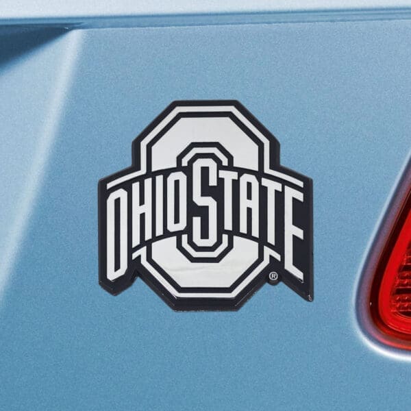 Ohio State Buckeyes 3D Chrome Metal Emblem
