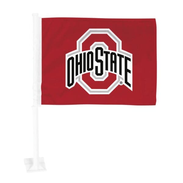 Ohio State Buckeyes Car Flag Large 1pc 11 x 14 1