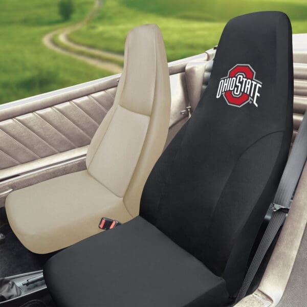 Ohio State Buckeyes Embroidered Seat Cover