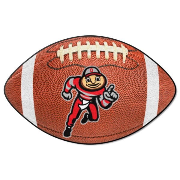 Ohio State Buckeyes Football Rug 20.5in. x 32.5in 1 2 scaled