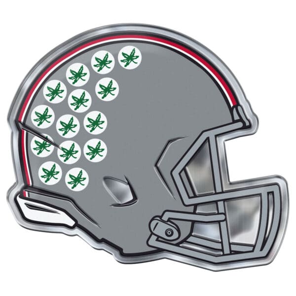 Ohio State Buckeyes Heavy Duty Aluminium Helmet Emblem 1