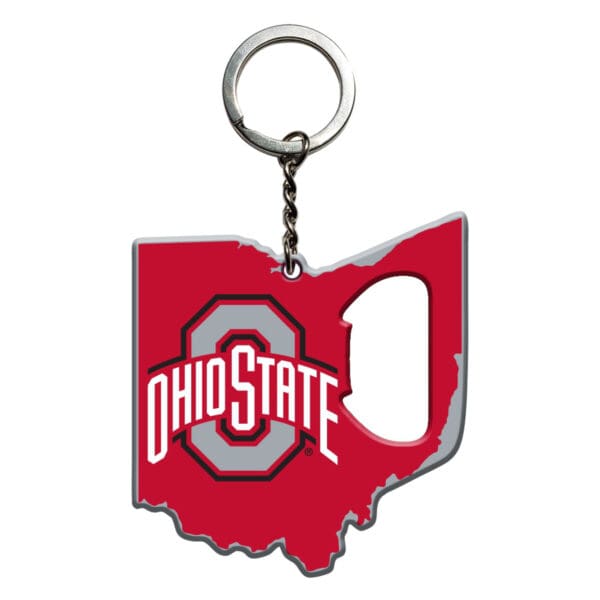 Ohio State Buckeyes Keychain Bottle Opener 1