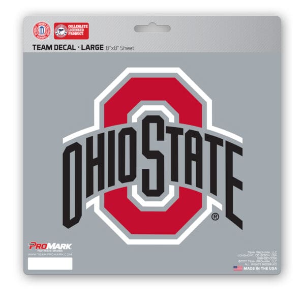 Ohio State Buckeyes Large Decal Sticker 1