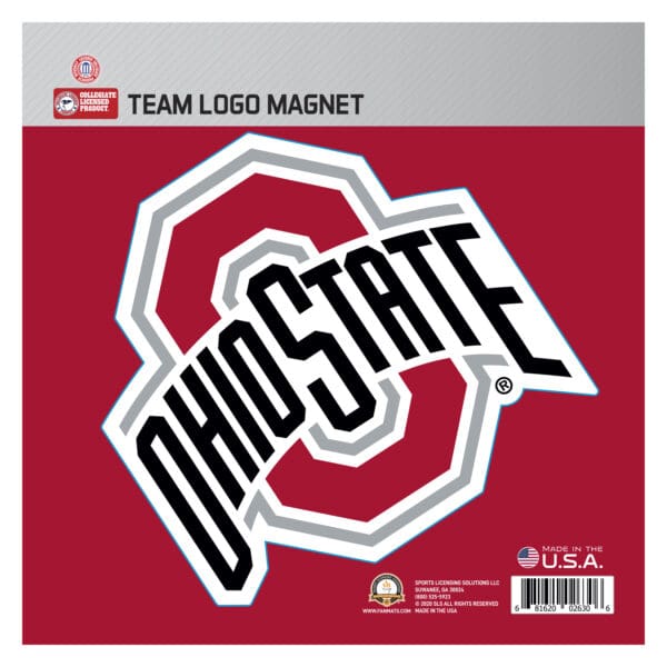 Ohio State Buckeyes Large Team Logo Magnet 10 8.7329x8.3078 1 scaled