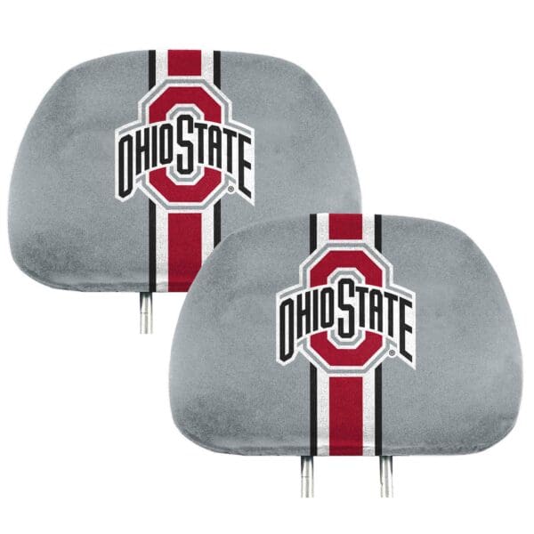 Ohio State Buckeyes Printed Head Rest Cover Set 2 Pieces 1 scaled