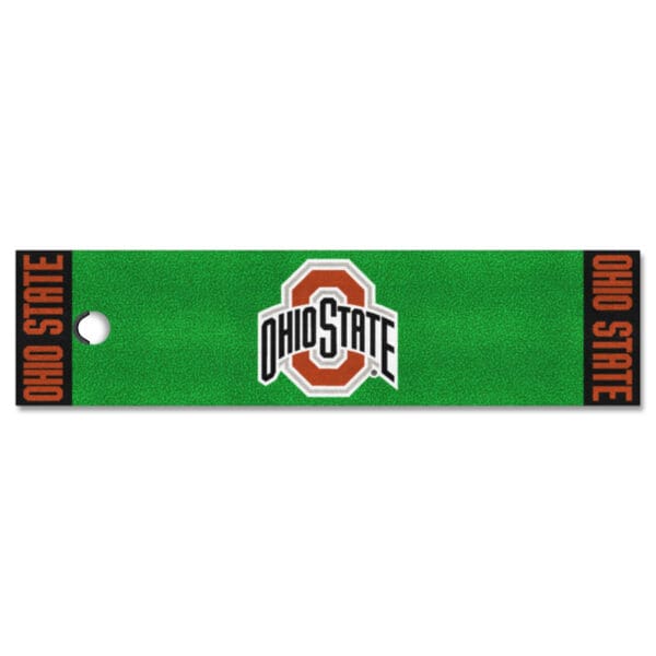 Ohio State Buckeyes Putting Green Mat 1.5ft. x 6ft 1 scaled