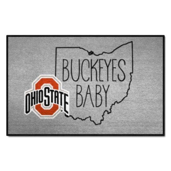 Ohio State Buckeyes Southern Style Starter Mat Accent Rug 19in. x 30in 1 scaled