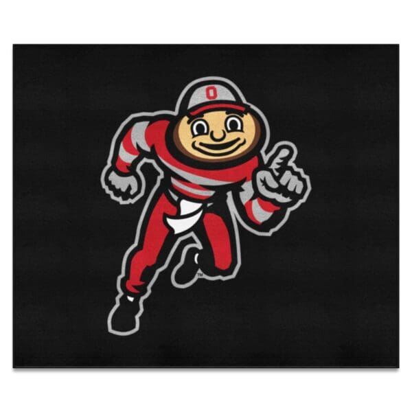 Ohio State Buckeyes Tailgater Rug 5ft. x 6ft 1 2 scaled
