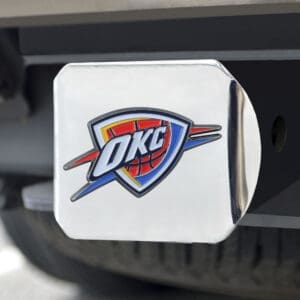 Oklahoma City Thunder Hitch Cover - 3D Color Emblem-22739