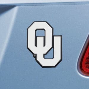 Oklahoma Sooners 3D Chrome Metal Emblem