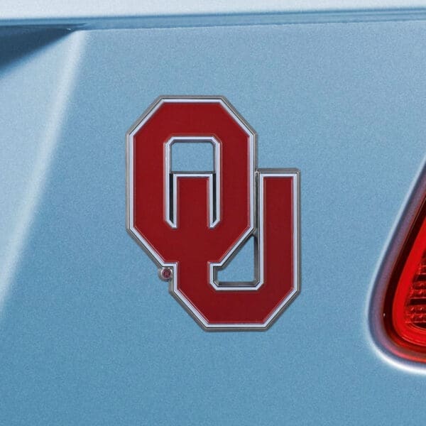 Oklahoma Sooners 3D Color Metal Emblem