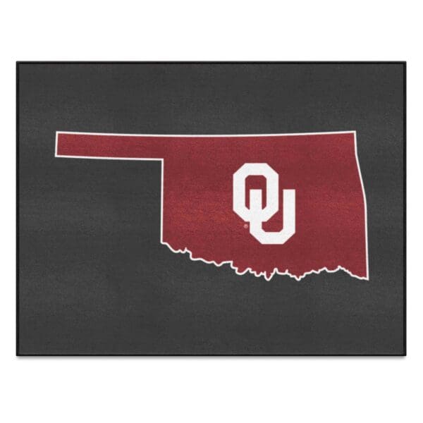 Oklahoma Sooners All Star Rug 34 in. x 42.5 in 1 1 scaled