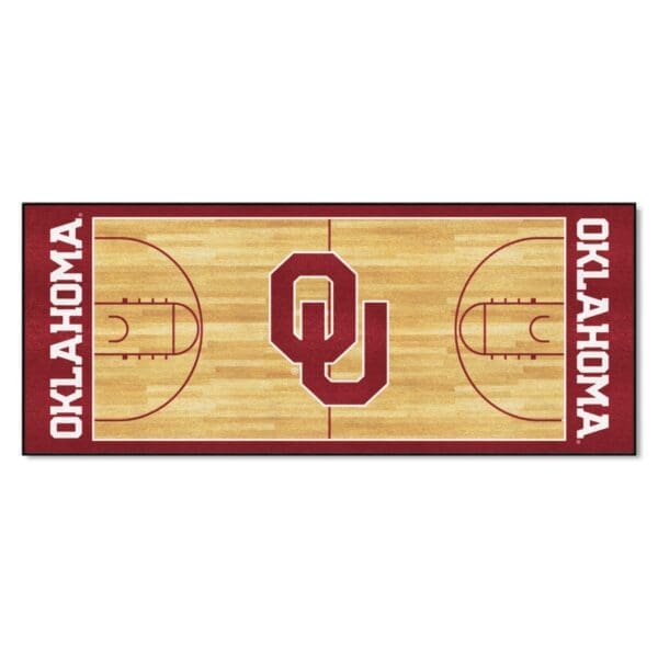 Oklahoma Sooners Court Runner Rug 30in. x 72in 1 scaled