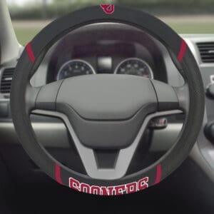 Oklahoma Sooners Embroidered Steering Wheel Cover