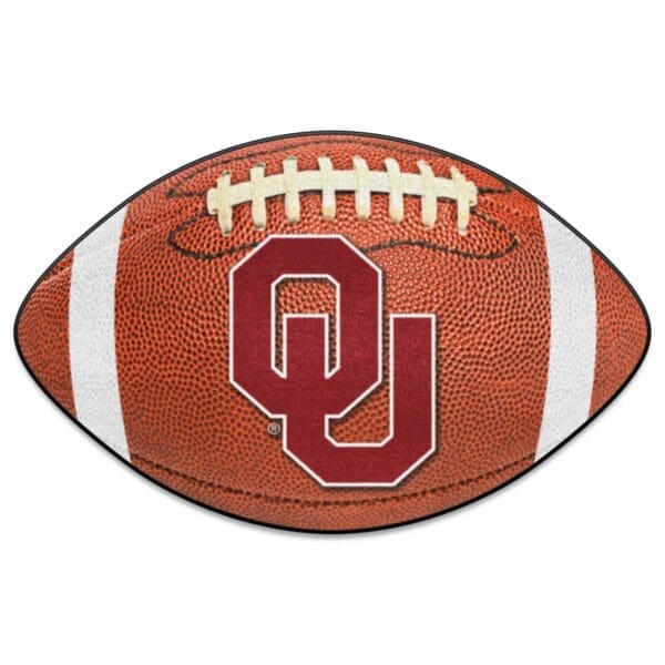 Oklahoma Sooners Football Rug 20.5in. x 32.5in 1 scaled