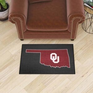 Oklahoma Sooners Starter Mat Accent Rug - 19in. x 30in.