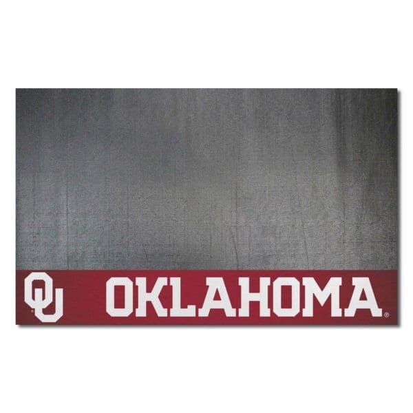Oklahoma Sooners Vinyl Grill Mat 26in. x 42in 1 scaled