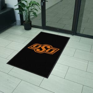 Oklahoma State 3X5 High-Traffic Mat with Durable Rubber Backing - Portrait Orientation