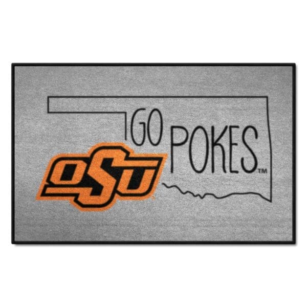 Oklahoma State Cowboys Southern Style Starter Mat Accent Rug 19in. x 30in 1 scaled
