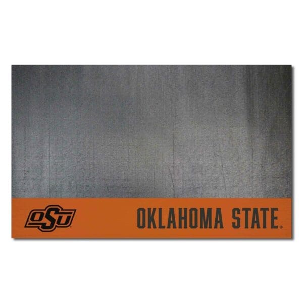 Oklahoma State Cowboys Vinyl Grill Mat 26in. x 42in 1 scaled