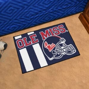 Ole Miss Rebels Starter Mat Accent Rug - 19in. x 30in.