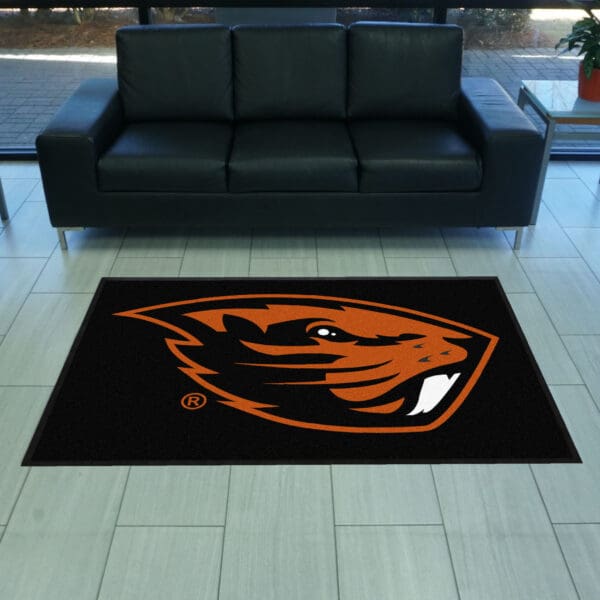 Oregon State 4X6 High-Traffic Mat with Durable Rubber Backing - Landscape Orientation