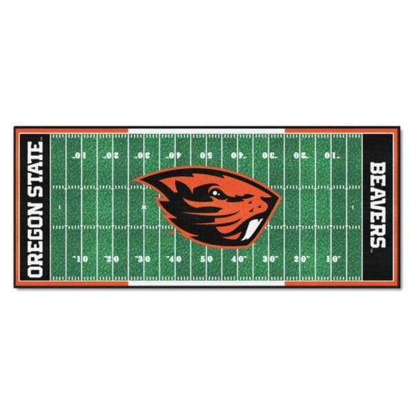 Oregon State Beavers Field Runner Mat 30in. x 72in 1 scaled