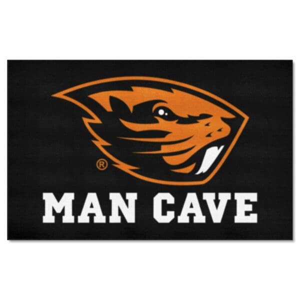 Oregon State Beavers Man Cave Ulti Mat Rug 5ft. x 8ft 1 scaled