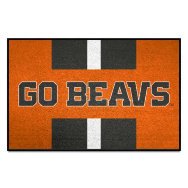 Oregon State Starter Mat Accent Rug 19in. x 30in. Slogan Design 1 scaled