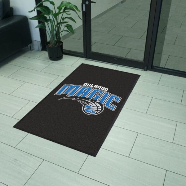 Orlando Magic 3X5 High-Traffic Mat with Durable Rubber Backing - Portrait Orientation-9938
