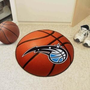 Orlando Magic Basketball Rug - 27in. Diameter-10201