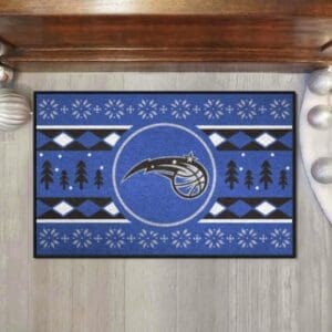 Orlando Magic Holiday Sweater Starter Mat Accent Rug - 19in. x 30in.-26836