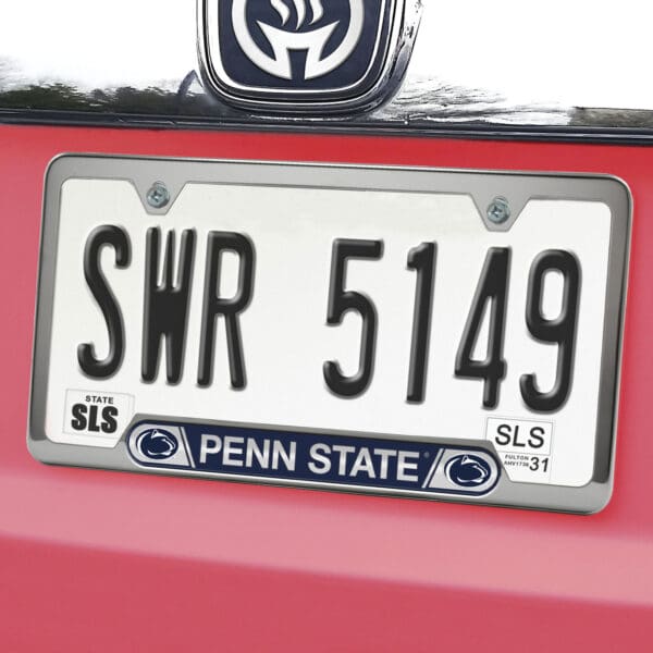 Penn State Nittany Lions Embossed License Plate Frame