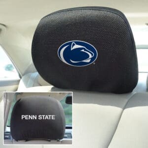 Penn State Nittany Lions Embroidered Head Rest Cover Set - 2 Pieces