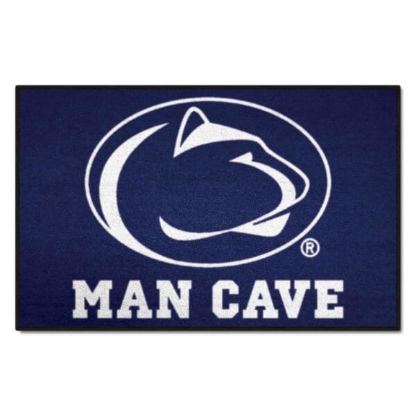 Penn State Nittany Lions Man Cave Starter Mat Accent Rug 19in. x 30in 1 scaled