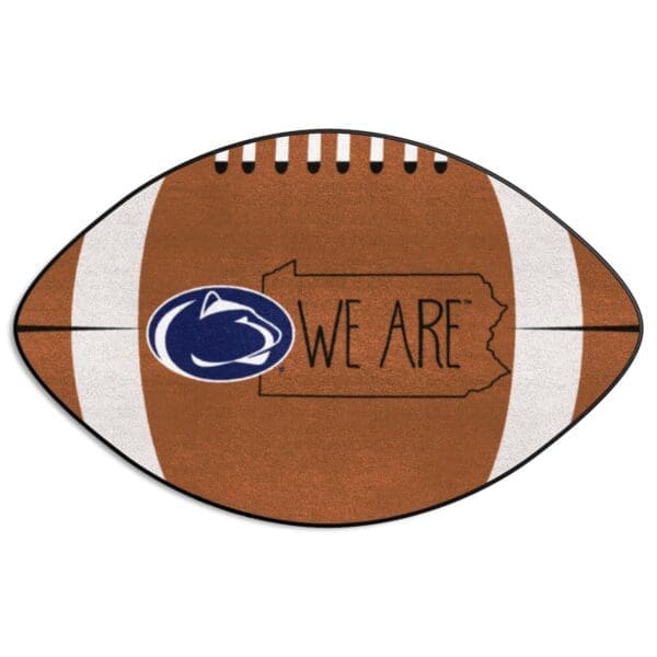 Penn State Nittany Lions Southern Style Football Rug 20.5in. x 32.5in 1 scaled