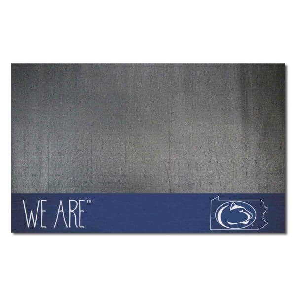 Penn State Nittany Lions Southern Style Vinyl Grill Mat 26in. x 42in 1 scaled
