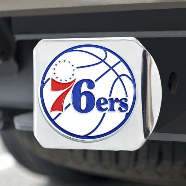 Philadelphia 76ers Hitch Cover - 3D Color Emblem-25079