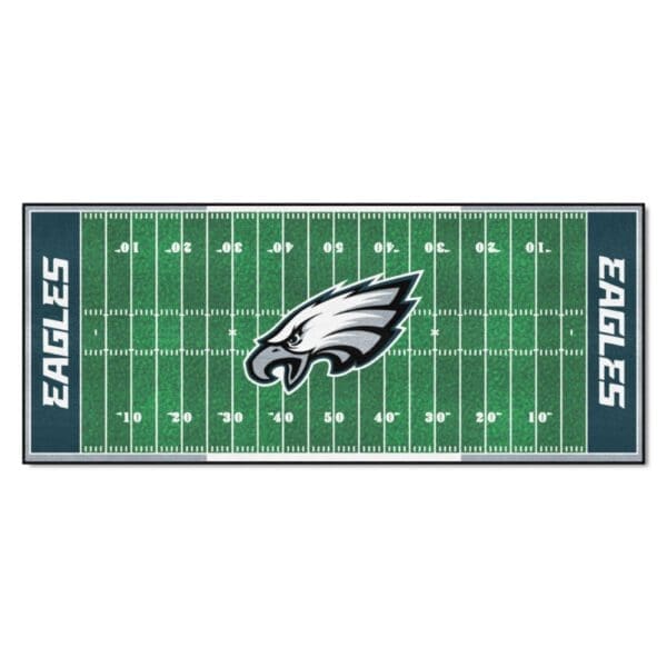 Philadelphia Eagles Eagles Field Runner Mat 30in. x 72in 1 scaled