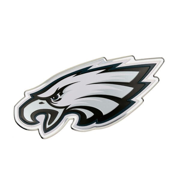 Philadelphia Eagles Heavy Duty Aluminum Embossed Color Emblem 1