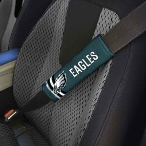 Philadelphia Eagles Team Color Rally Seatbelt Pad - 2 Pieces