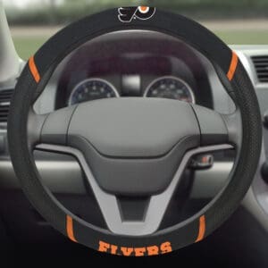 Philadelphia Flyers Embroidered Steering Wheel Cover-14882